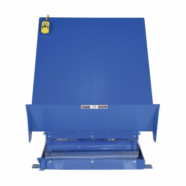 Vestil 40" X 48" Blue Lift Table, Load Cap. 4000 lb., 115V UNI-4048-4-BLU-115-1